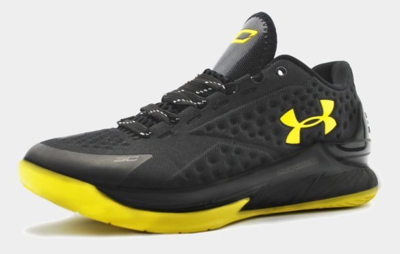 Under Armour Curry One Черные с желтым