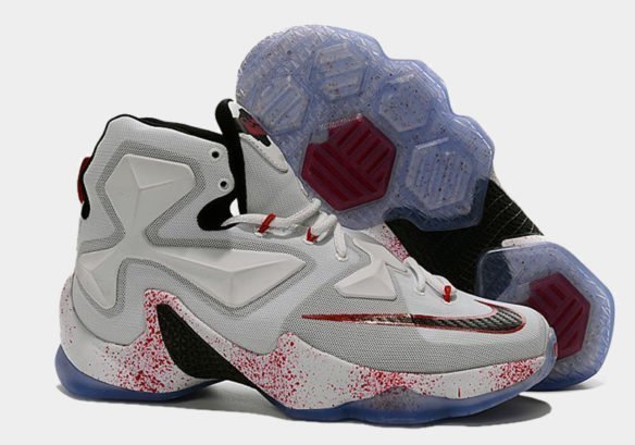 Фото Nike LeBron 13 Halloween серые - 1